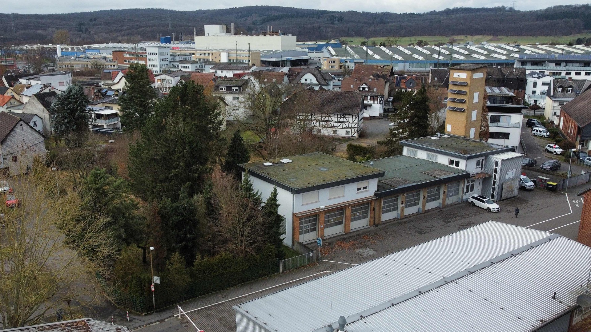 Außenansicht Feuerwehr Lollar, Bestand