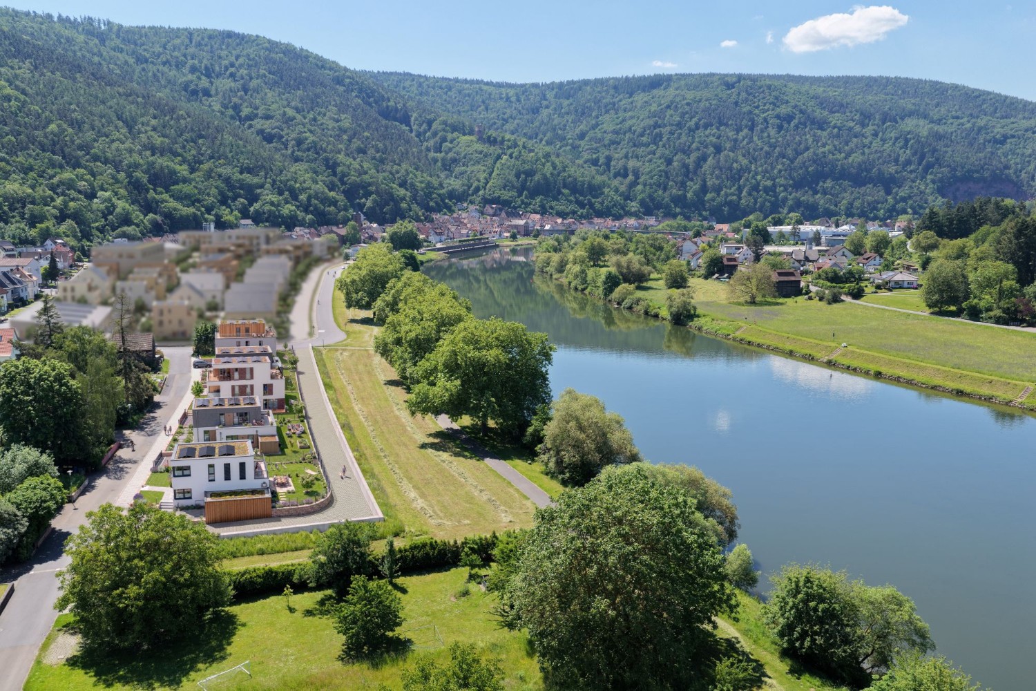 Bauplätze in Freudenberg am Main, Visualisierung