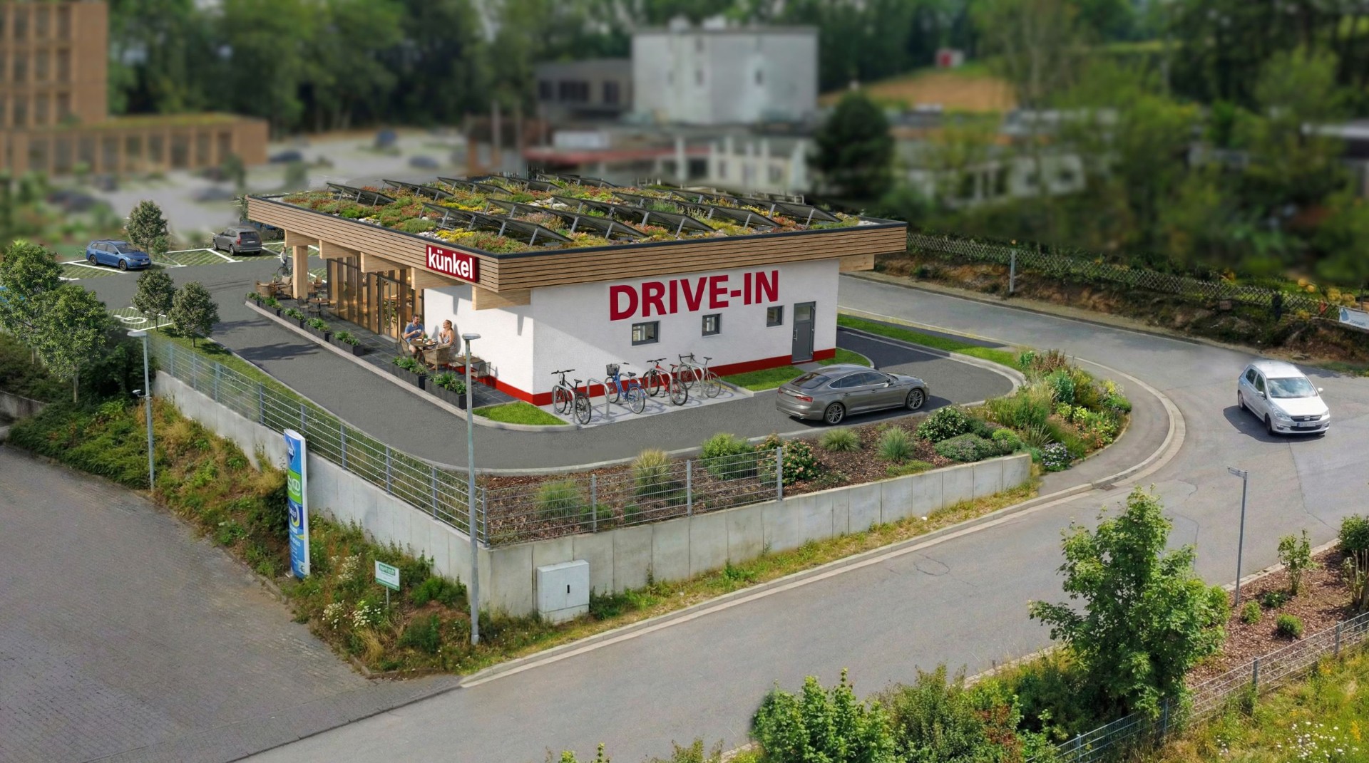 Bäckerei Künkel, Visualisierung