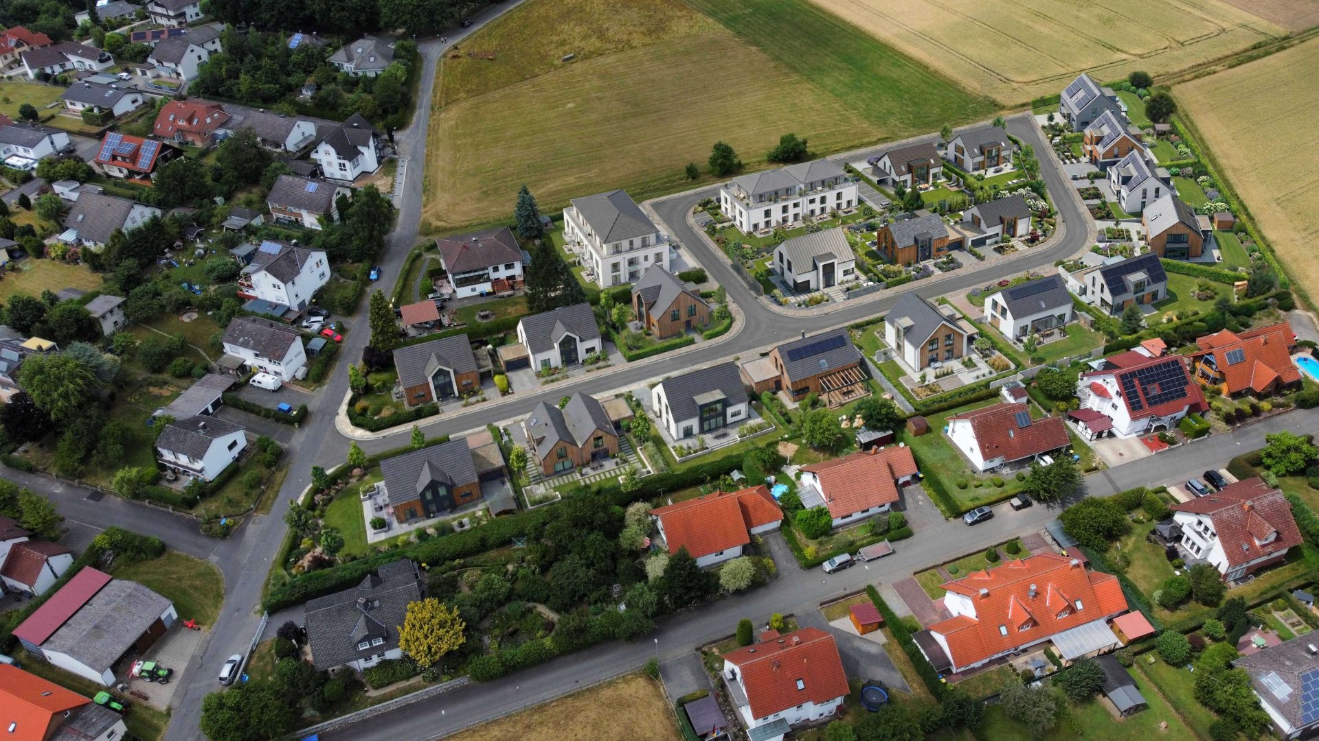 Neubaugebiet Schönstadt-Cölbe, Visualisierung